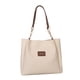 thumbnail image 3 of Bolso de mano para mujer, de piel sintética, tipo bandolera, ligero, tipo hobo Caqui claro, 3 of 9
