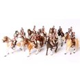 thumbnail image 4 of Realistic Horse Set with Rider ,Saddle,Bridle Farm Animal Model Figures Decoration Cake Topper Educational Toys For Kids, 4 of 5