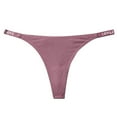 thumbnail image 1 of Cadeaux pour Maman LSLJS Mode pour Femmes Aguichant Sans Traces Transparent Taille Basse String Culottes String pour Femmes G-Strings et Strings, 1 of 2