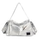 thumbnail image 4 of Bolso de hombro para mujer Salvador elegante Bolso de cuero PU plata Tote de hombro bajo el brazo, 4 of 10