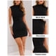 thumbnail image 3 of Vestido MIYIEONZ, sexy, casual, de verano, sin mangas, negro para mujer, 3 of 6