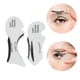 thumbnail image 1 of Herramienta De Plantilla De Delineador De Ojos, Plantilla Portátil De Sombra De Ojos Reutilizable Multifunción 2 Piezas Para Maquillaje Para Principiantes, 1 of 7