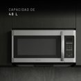 thumbnail image 3 of Nuur - Horno de Microondas con Campana Extractora Integrada para Cocina, 3 Velocidades, Filtro de Carbón Activado y Aluminio, Luz LED, Silenciosa, Fácil Instalación - CAMEXMICRO, 3 of 6