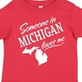 thumbnail image 4 of Inktastic Someone in Michigan Loves Me Boys or Girls Toddler T-Shirt, 4 of 5