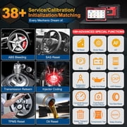 LAUNCH X431 PROS Elite Car Diagnostic Scan Tool, All System Diagnostics, 32+ Services, Active Test, Support CANFD DoIP and FCA Autoauth