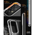 thumbnail image 2 of CaseBorne ArmadilloTek S Compatible with Samsung Galaxy A72 5G Hybrid Clear Case (2021 Release) - Pure Clear, 2 of 6