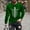 Green, variant on FDGIU Men's Halloween Graphic Tees Men Fashion Casual Print Sports Long Sleeves Round-Neck Blouses Shirts Casual Shirts