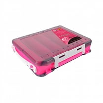 LAMIRO Double Side Tackle Box Tackle Carrying Clear Fishing Lures Storage Box Fishing Tackle Organizers Waterproof Tackle Tool Fishing Tackle Boxes