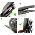 thumbnail image 5 of 4 Holes Bicycle Bike Chain Wheel Crankset Cap Protection Cover Guard Plastic, 5 of 5