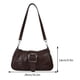 thumbnail image 2 of Bolso de hombro para mujer con diseño de cocodrilo bolso con asa superior de cuero PU bolso para axila femenino, 2 of 9