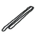 thumbnail image 1 of Chunky Multilayer 9mm Black Faux Pearl Charm Beads Long Chain Statement Necklace, 1 of 7