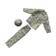 thumbnail image 3 of Ropa para figuras de acción a escala 1:6, ropa para muñecas, uniforme de soldado, abrigo, pantalones y sombrero para muñecos masculinos de 12, 3 of 9