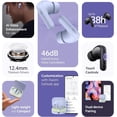 thumbnail image 6 of Xiaomi Redmi Buds 5 Wireless Earphone - 46dB Active Noise Canceling, 40 Hour Battery Life, Bluetooth 5.3, Sky Blue, 6 of 10