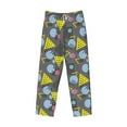 thumbnail image 4 of Xecao Geometric Men's Straight Lounge Pajama Pants: The Ultimate in Comfortable Sleepwear, 4 of 9