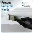 thumbnail image 5 of SWIFTLITE Disposable Nitrile Gloves Black, Food Safe Rubber Gloves Latex-Free Powder-Free for Cooking Food Prep Kitchen Clean (Medium, 100), 5 of 10