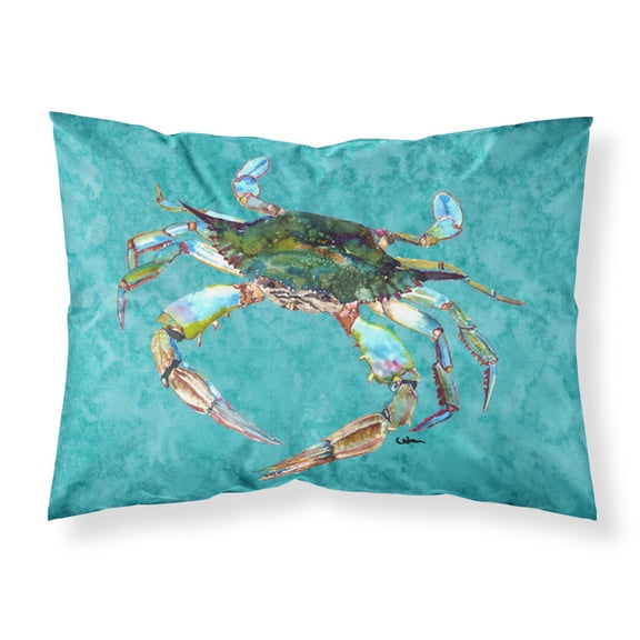 Carolines Treasures 8657PILLOWCASE Crab Fabric Standard Pillowcase Standard multicolor