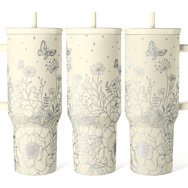 Vaso Térmico SANDJEST de 40oz de Acero Inoxidable con Asa
