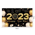 thumbnail image 2 of ZHAOCHENG Pancarta grande de feliz año nuevo para decoración de Nochevieja de 2023, decoración interior del hogar de Año Nuevo, decoración de fondo de fotografía de Año Nuevo, decoración de carteles d, 2 of 5