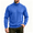 Blue, variant on Mens Turtleneck Sweatshirt Warm Regular Fit Casual Long Sleeve Fall Winter Pullover Tops Light Blue 3XL