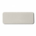 thumbnail image 1 of Neutral Color Computer Mouse Pad, Abstract Muted Tones Pattern with Polygonal Forms and Shapes, Rectangle Non-Slip Rubber Mousepad Large, 31" x 12", Pale Tan and Pale Ceil Blue, by Ambesonne, 1 of 2