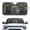Black Cats Driving Print, variant on XYZCANDO Car Sun Shade with Funny Llama Family Pattern, Silver-Coated Sun Visor for Blocking Heat, Fits Most Standard Vehicle Windshields for Daily Travel