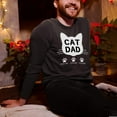 thumbnail image 5 of Personalized Best Cat Dad Ever Shirt, Cat Daddy Fathers Day Custom Photo Funny Custom Cat Dad Shirt with Pet Names (White, 5XL), 5 of 7