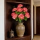 thumbnail image 5 of Decoración De Simulación De Tela Ramo de flores artificiales de claveles rosas de tela (1 pieza) para decoración de bodas,hogar u oficina,centro de mesa. Rkxzt, 5 of 8