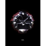 Casio Mens 22.6 mm G Shock Resin Casual Quartz Wristwatch, Red, (GA700-4A)