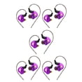 thumbnail image 1 of Kearding Auricular con cable portátil de 60 grados Estuche de metal profesional Auricular de alta colorido Ver video Auriculares en la oreja Púrpura 5Conjunto, 1 of 6