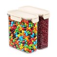 thumbnail image 1 of Sorbus 2-Pack Medium Tall Narrow Food Storage Containers with Lids, Clear, Stackable, 1 of 8