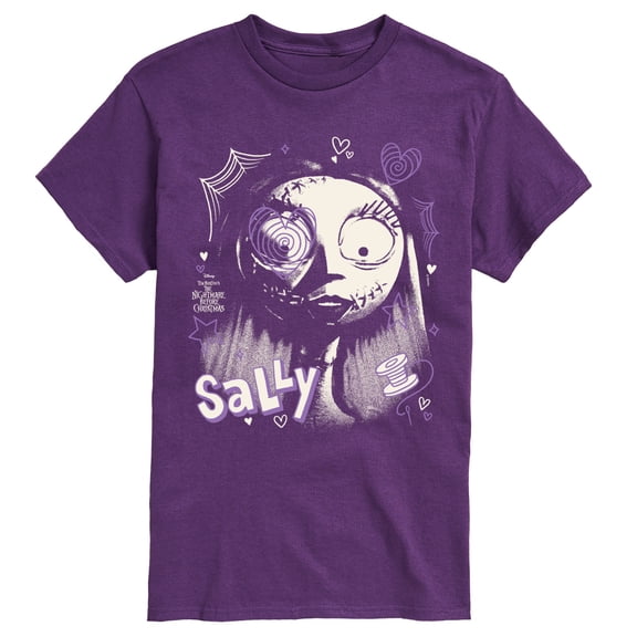 The Nightmare Before Christmas - Sally Face - Men's Short Sleeve Graphic T-Shirt