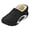a-Black, variant on Womens Winter Fleece Lined Warm Cotton Slippers Slip on Moccasins Indoor Outdoor Warm Fuzzy Comfy Wide Mules b-Green Size 7.5