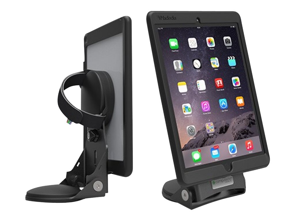 Compulocks Universal Tablet Grip and Security Stand - Stand - for tablet - lockable - black - desktop - image 5 of 9