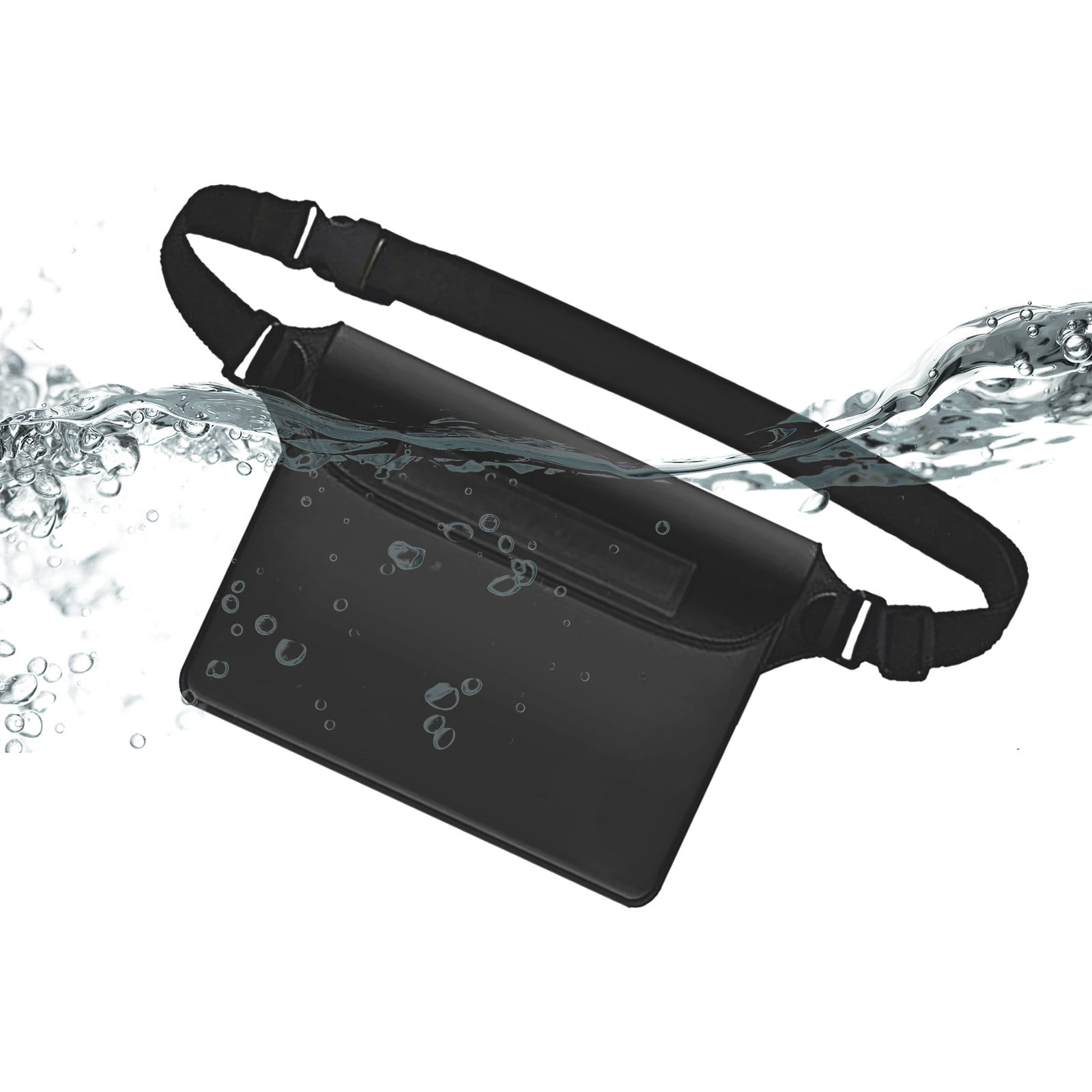 Cheap! Silicone Waterproof Waist Pack for Rafting, Travel, Water Activities, Adjustable Strap Shoulder Bags for Phone & Essentials