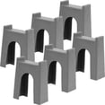thumbnail image 2 of 6pcs Train Bridge Pier Toys Kids High Level Blocks Track Railway Accessories Train Bridge Supports, 2 of 3