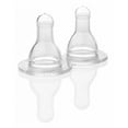 thumbnail image 2 of Lifefactory Silicone Baby Bottle Nipple - Stage 1 - 2 Pack, 2 of 2