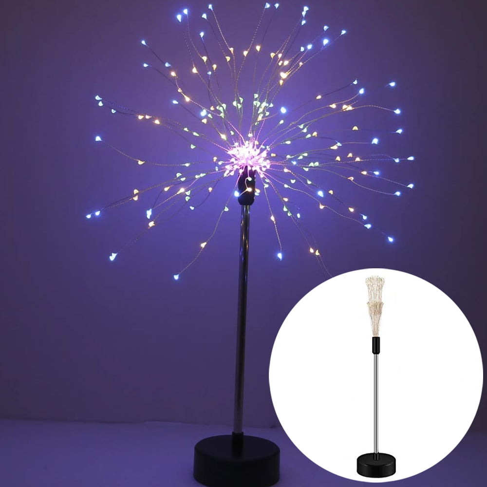 LED Firework String Copper Wire Strip Lamp Xmas Wedding Decor LED Fairy Light RF 