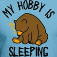 thumbnail image 3 of CafePress - My Hobby Is Sleeping Chill Grizzly Bear T Shirt - Fitted T-Shirt, Vintage Fit Soft Cotton Tee, 3 of 4