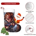 thumbnail image 4 of Saiise Chucky Bk Print 17.7 Inches Christmas Stockings,Large Stockings for for Christmas Xmas Tree Holiday Fireplace Family Decor Gifts, 4 of 7
