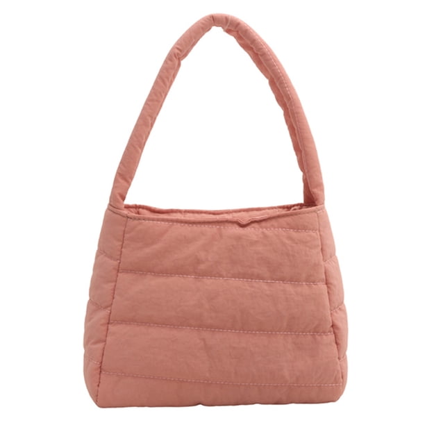 Bolso Con Asa Superior Hinchado Mano para Mujer Bolsos Color Sólido