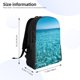 thumbnail image 4 of Fotbe Crystal Clear Ocean Waves Mochila de Viaje para Laptop, Mochila Ejecutiva Delgada y Resistente 15.6", 4 of 8