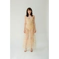 thumbnail image 1 of Fortune Robe Longue en Tulle à Bretelles Spaghetti pour Femmes, Robe en Maille Transparente Plissée, 1 of 7