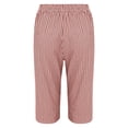 thumbnail image 5 of Capri Pants for Women Elastic Waist Striped Casual Short Pants Loose Cotton and Linen Shorts, 5 of 6
