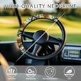 thumbnail image 3 of Jeiento Sunflower Golf Cart Steering Wheel Cover Breathable Golf Cart Steering Wheel Covers Anti-Heat 14 Inch Steering Wheel Cover Native Southwest Aztec Golf Cart Accessories, 3 of 7