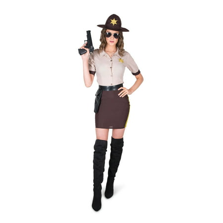 Women's Sultry Sheriff Costume