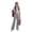 #01-Light Gray, variant on YAYUBA Uniform Pants for Girls Flare Slim Fit Dressy Pants Elastic High Waist Pull on School Uniform Trousers Girls Back To School Clothes 15-16 Years Beige