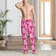 thumbnail image 2 of Fotbe Poodle Dog Pantalones de Pijama para Hombre, Pantalones de Dormir, Pantalones de Casa con Cintura Ajustable y Bolsillos-3X-Large, 2 of 6