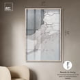 thumbnail image 5 of Chasm of Gray I Shadowbox Print Elegant Wall Decor by Art Remedy, Blonde Frame, 36 x 54, 5 of 7