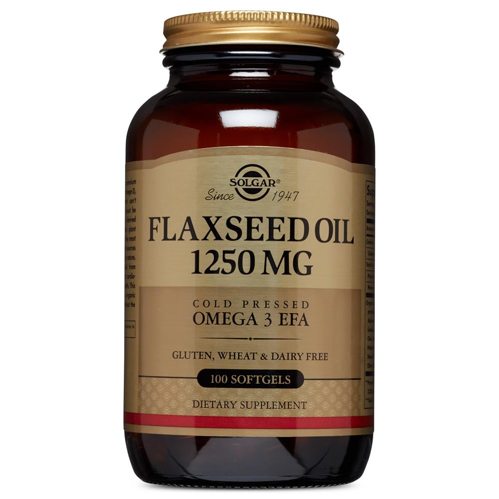 Solgar Flaxseed Oil 1250mg, 100ct