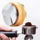 thumbnail image 1 of Distribuidor de nivelador de Tamper distribuidor de de profundidad herramienta de distribución de Espresso manual Tampers - De 51mm Dorado 51mm perfecl distribuidor de cafe, 1 of 8